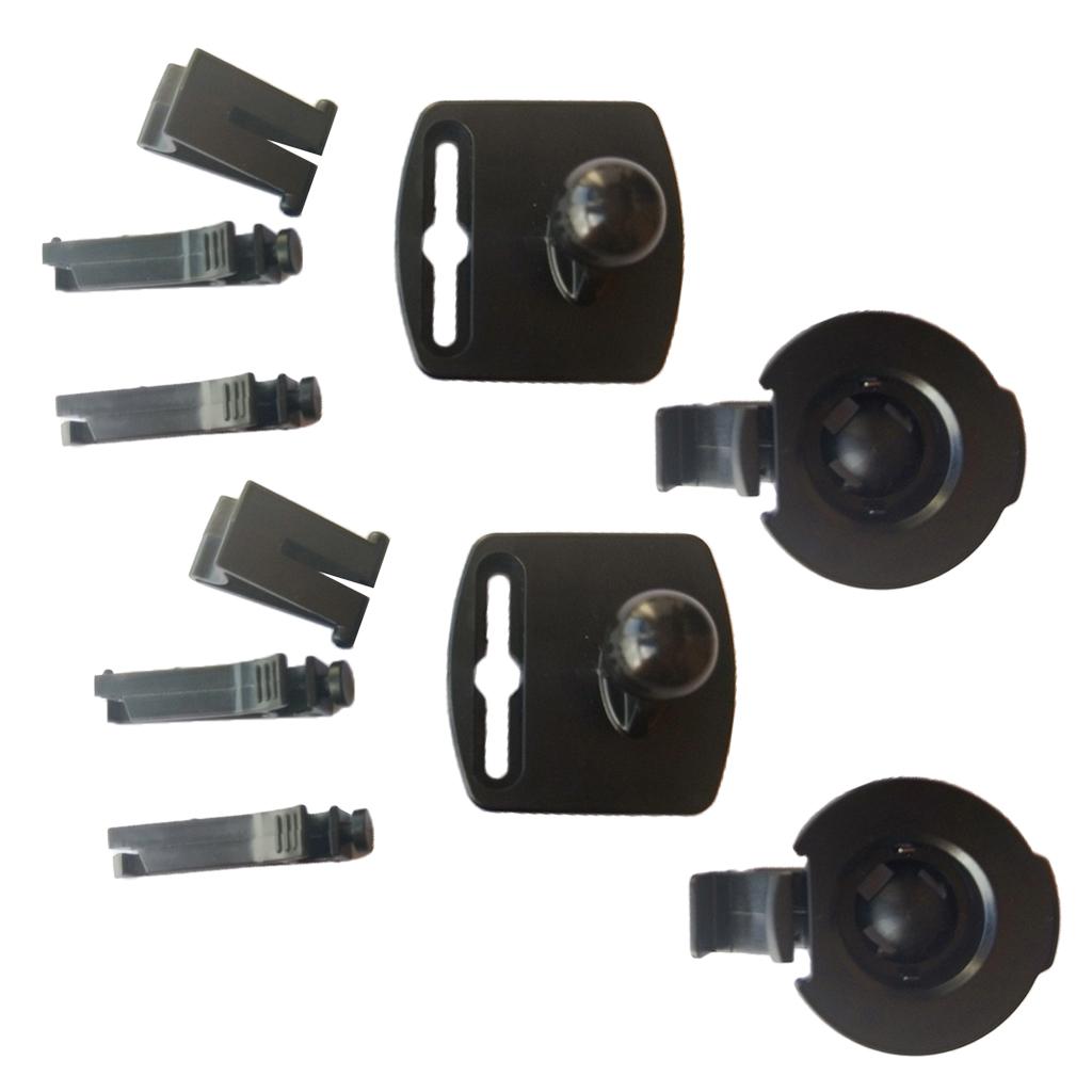 2 Pieces Car Air Vent Mount for Garmin Nuvi 44 52 54 2457 2497 2459 2557