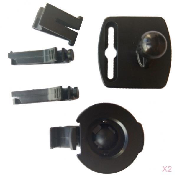 2 Pieces Car Air Vent Mount for Garmin Nuvi 44 52 54 2457 2497 2459 2557