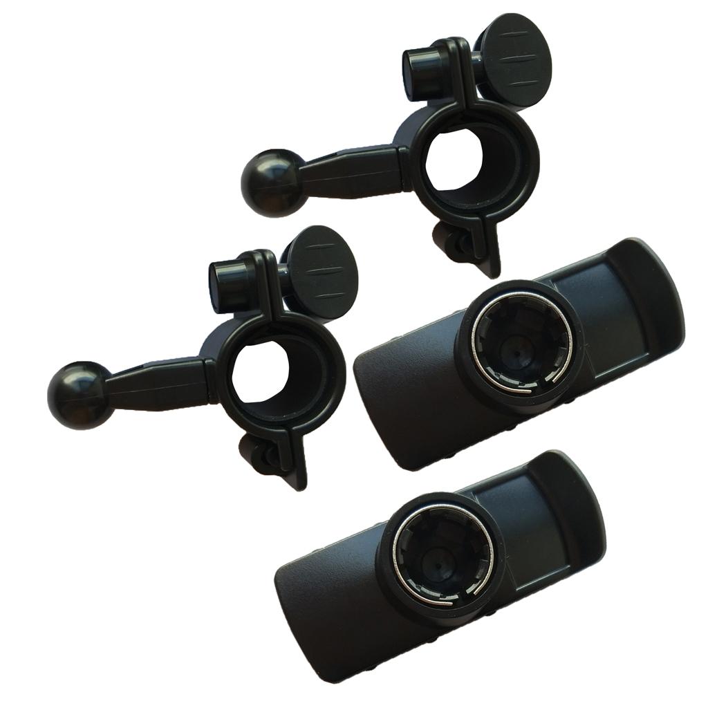 2Pieces Motorcycle Bike Handlebar Mount for Garmin GPSMAP 62/62s/62st/62sc