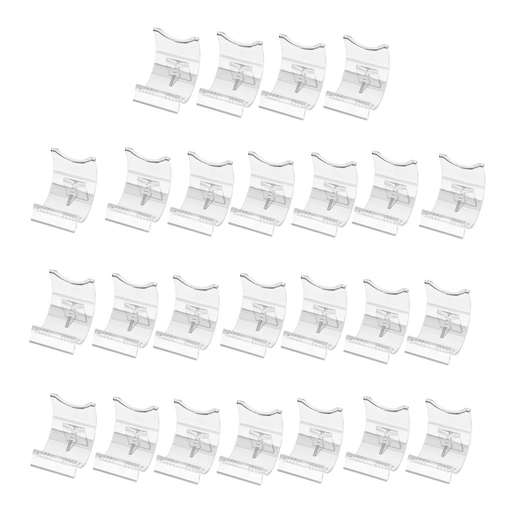 25x Display Stand Clear Acrylic Easel Holder Base Stand for Lighter Gift