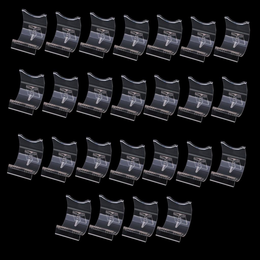25x Display Stand Clear Acrylic Easel Holder Base Stand for Lighter Gift