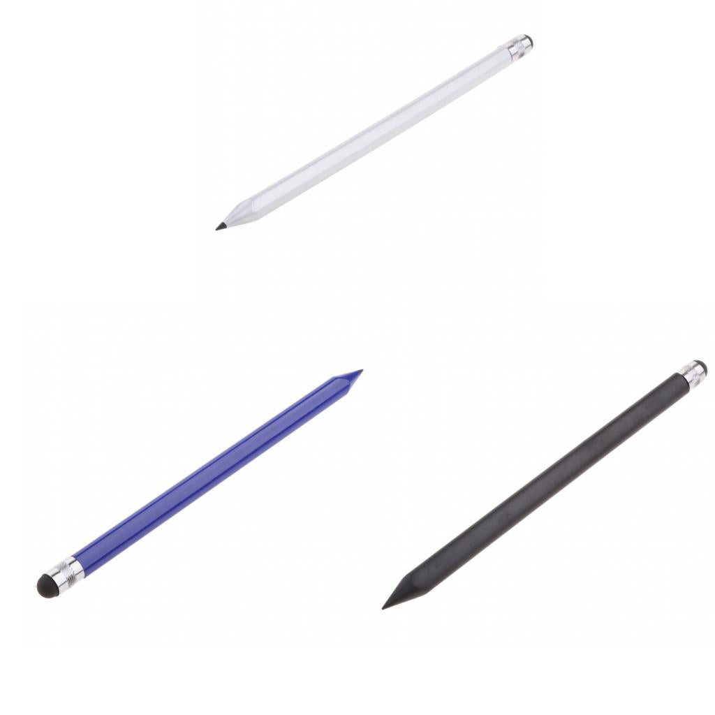 3 Pack (2-in-1) Retro Design Touch Screen Stylus for iPhone Samsung Tablets