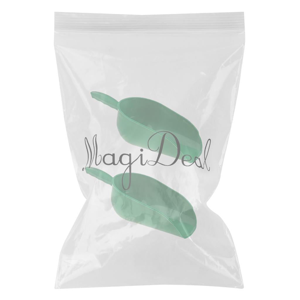 2 pieces Plastic Ice Food Candy Grain Goods Scoops for Kitchen Bar