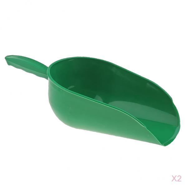2 pieces Plastic Ice Food Candy Grain Goods Scoops for Kitchen Bar