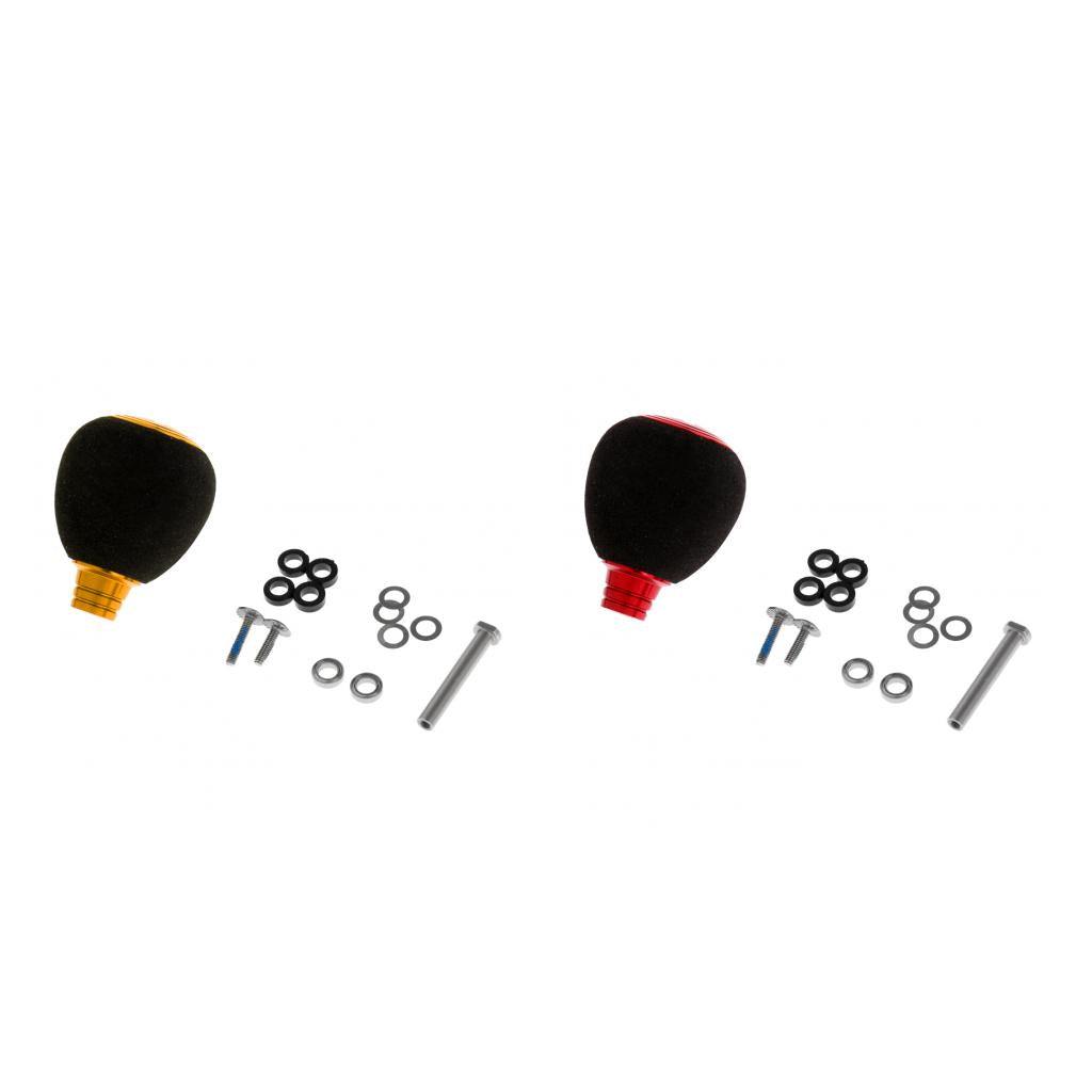 2 Sets Reel Fishing Handle Ball Knob Replacement Handle For Reels