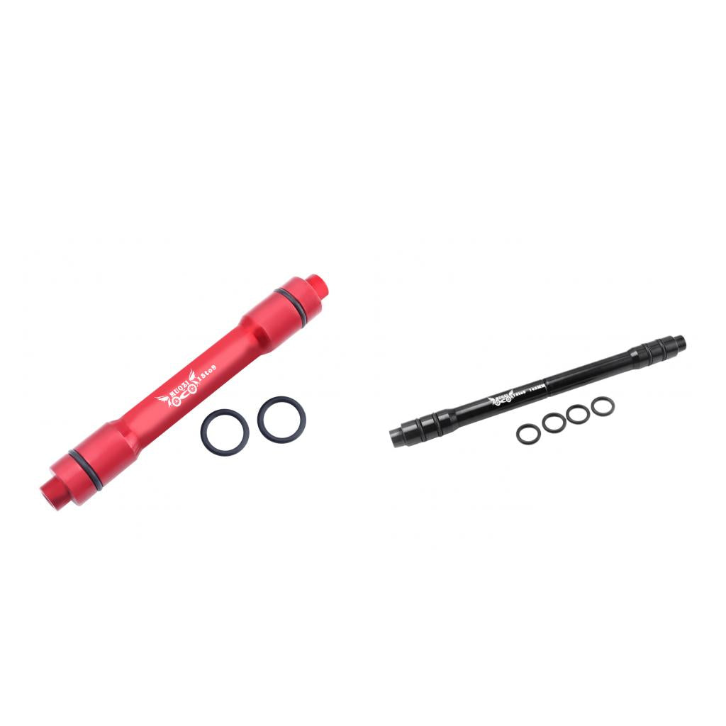 Bike 12/15mm to 9mm Thru Axle Quick Release Hub Conversion Skewer Adapters