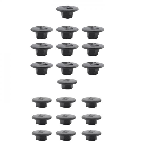 20pcs Hex Socket Allen Bolt Screw Hexagon Head Cover Cap Protector M5 M6