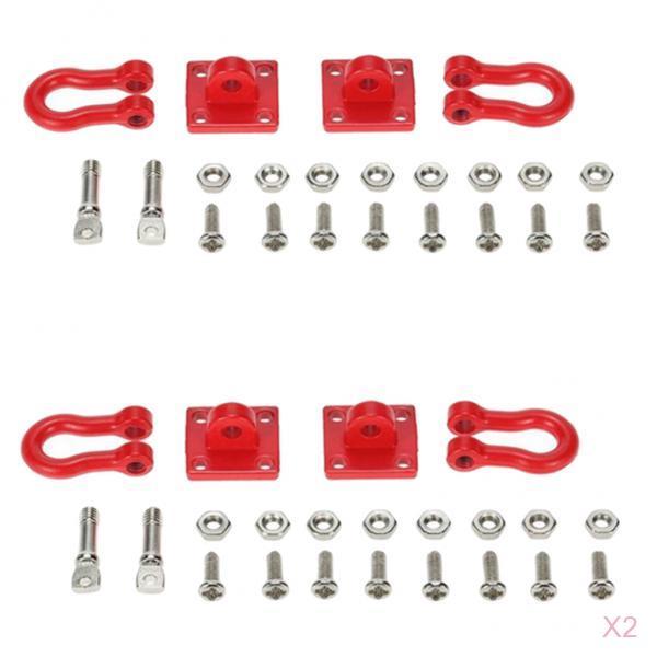 8pcs RC Rock Crawler 1:10 Accessory Tow Hook for Axial SCX10 RC4WD D90