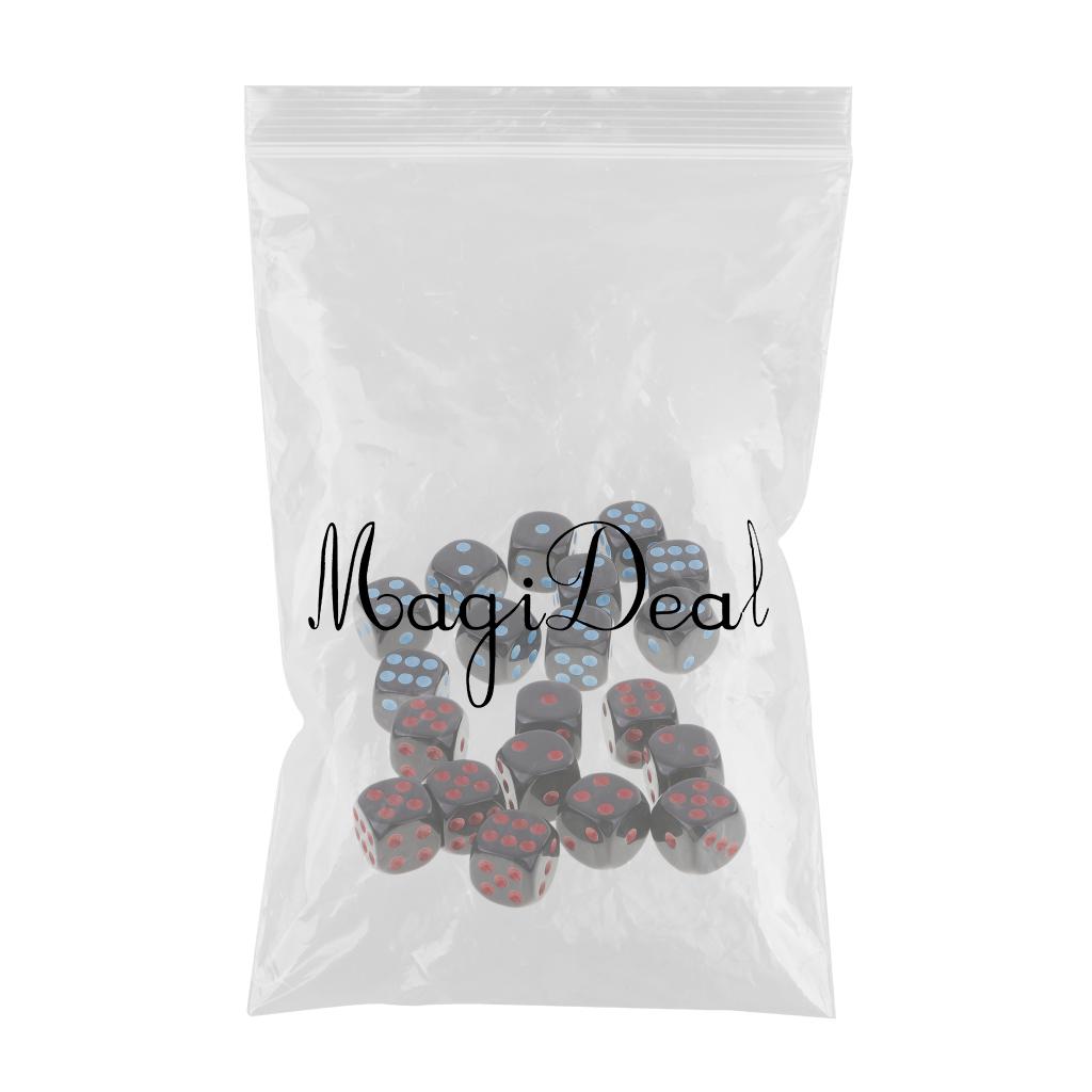 20 Pieces D6 Dice Set for RPG Board Games