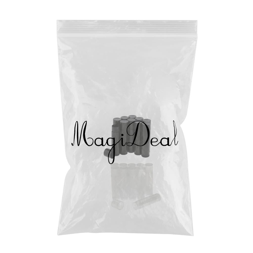 20 Pieces Empty Lip Balm Tubes Cosmetic Containers Lipstick Bottles