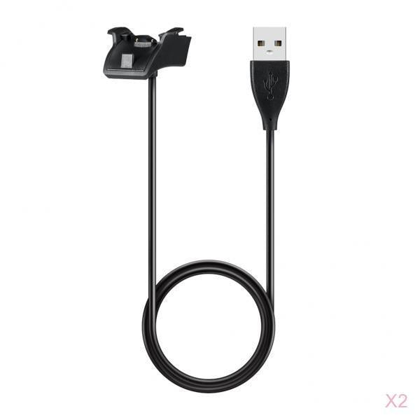 2 Pieces Replacement USB Charging Cable Dock for HUAWEI Honor Watch Band 3