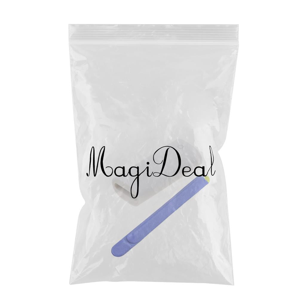 Charging F to F Connector + Blue Stylus Sticker Holder for Apple Pencil