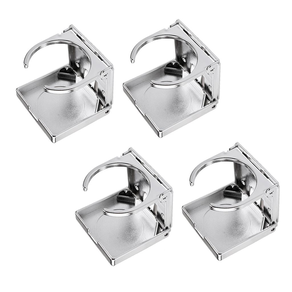 4Pcs Plastic Foldable Beverage Drink Cup Holder for Car Boat Foosball Table