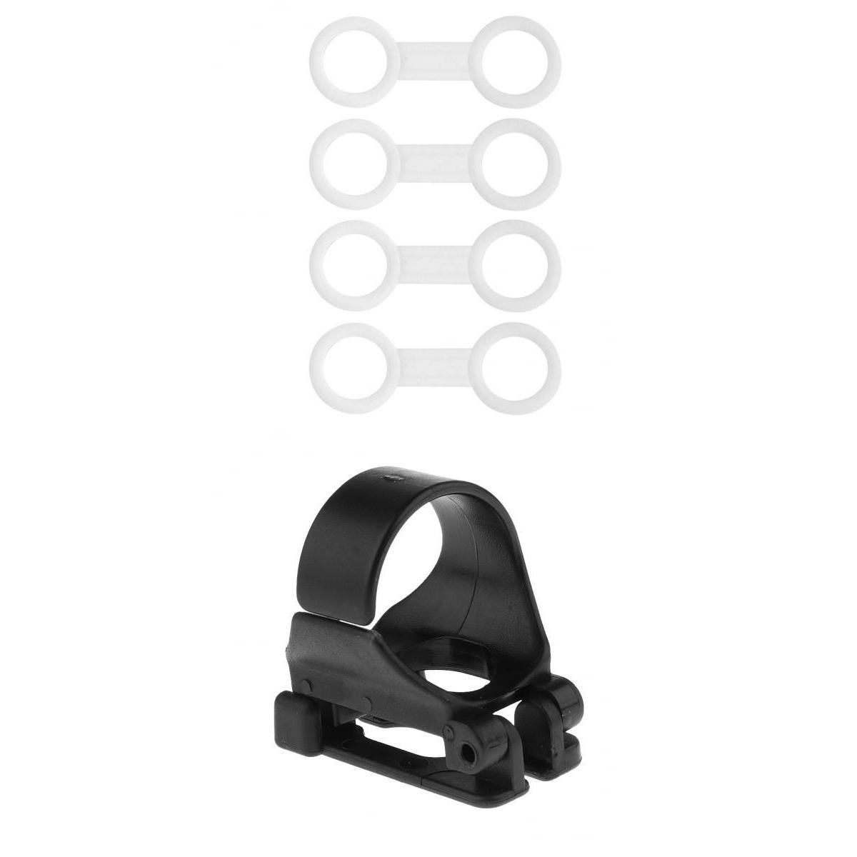 5 Pieces Scuba Diving Dive Snorkeling Silicone Snorkel Keeper Clip Holder