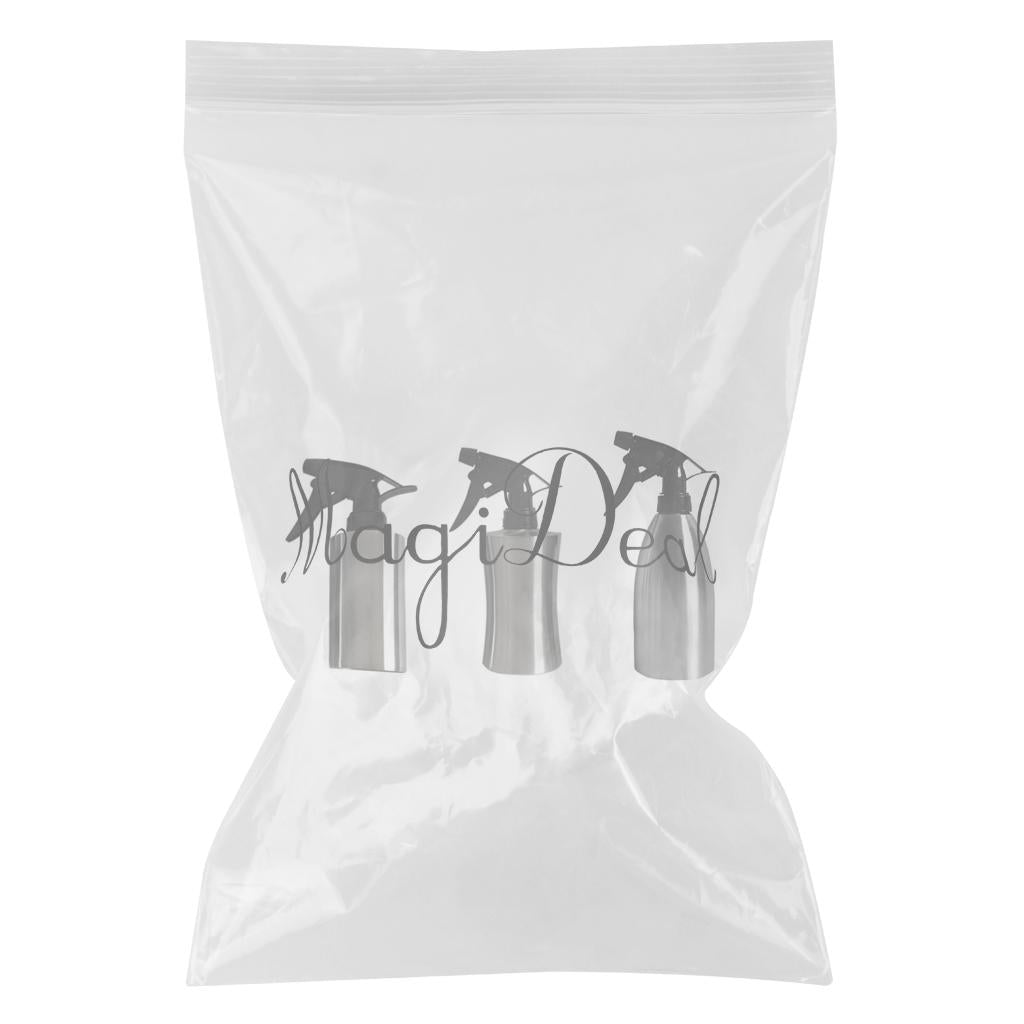 3 pieces Gardening Tool Stainless Steel Watering Can Plant Spray Bottle