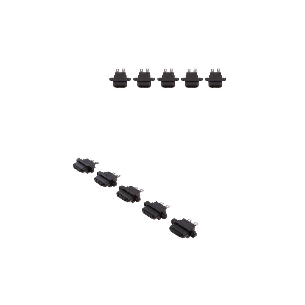 10 Pieces 32V 30A Auto Car Boat Truck Blade Standard Fuse Holder Box Sets