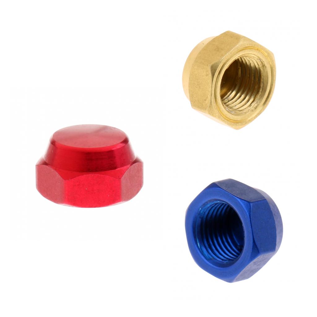 3pcs Baitcasting Reel Screw Nut Screw for Fishing Reel Handle Red Blue Gold