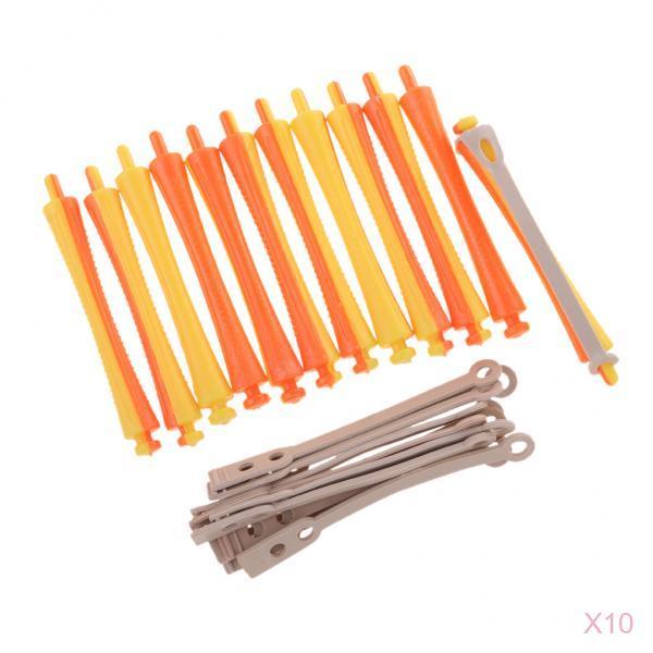 120 Piece Hair Grip Curlers Rollers Salon Hairdressing Styling Tool 1.6x9 cm