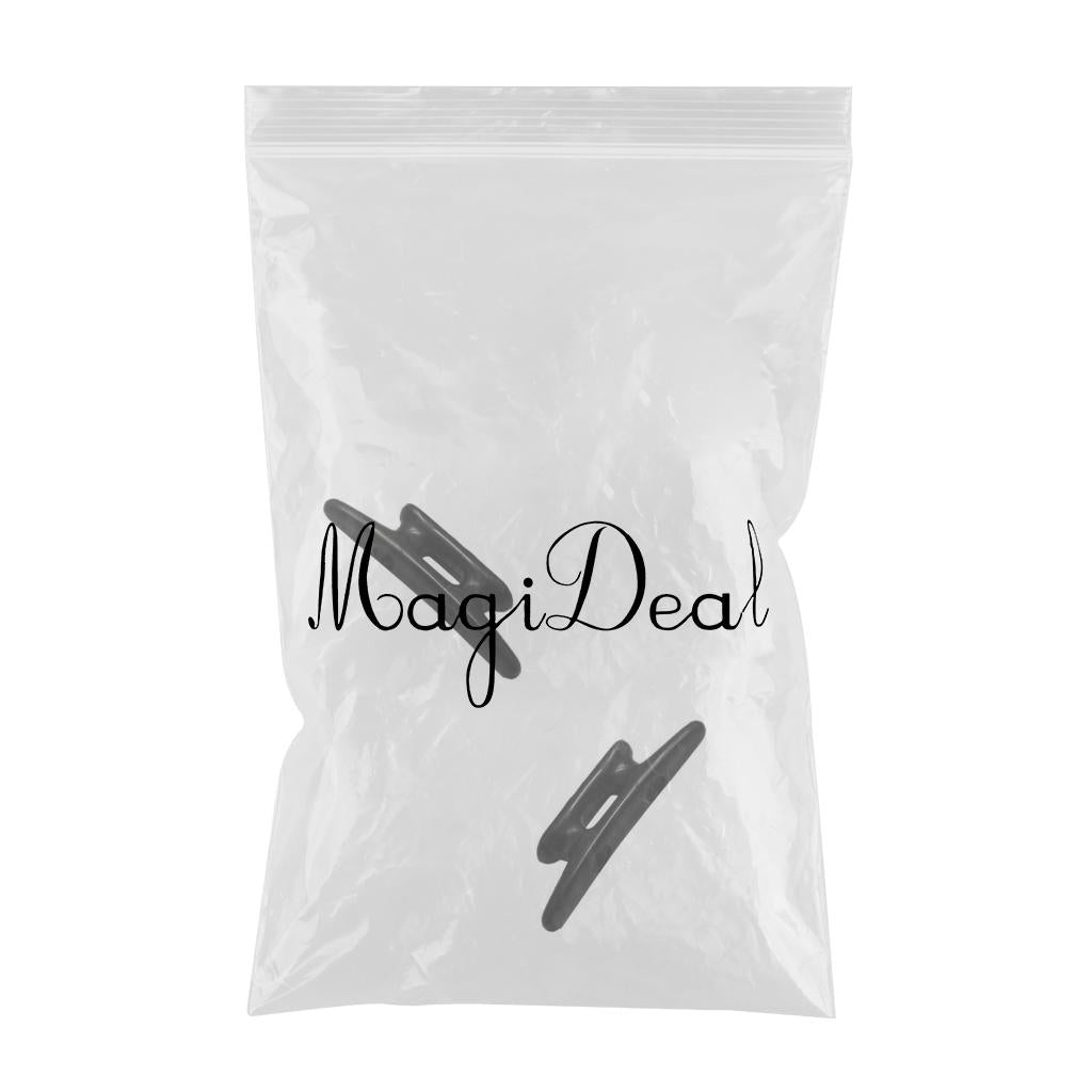 2pcs 3 Black Nylon Closed Base Marine Boat & Dock 3 inch Cleat"