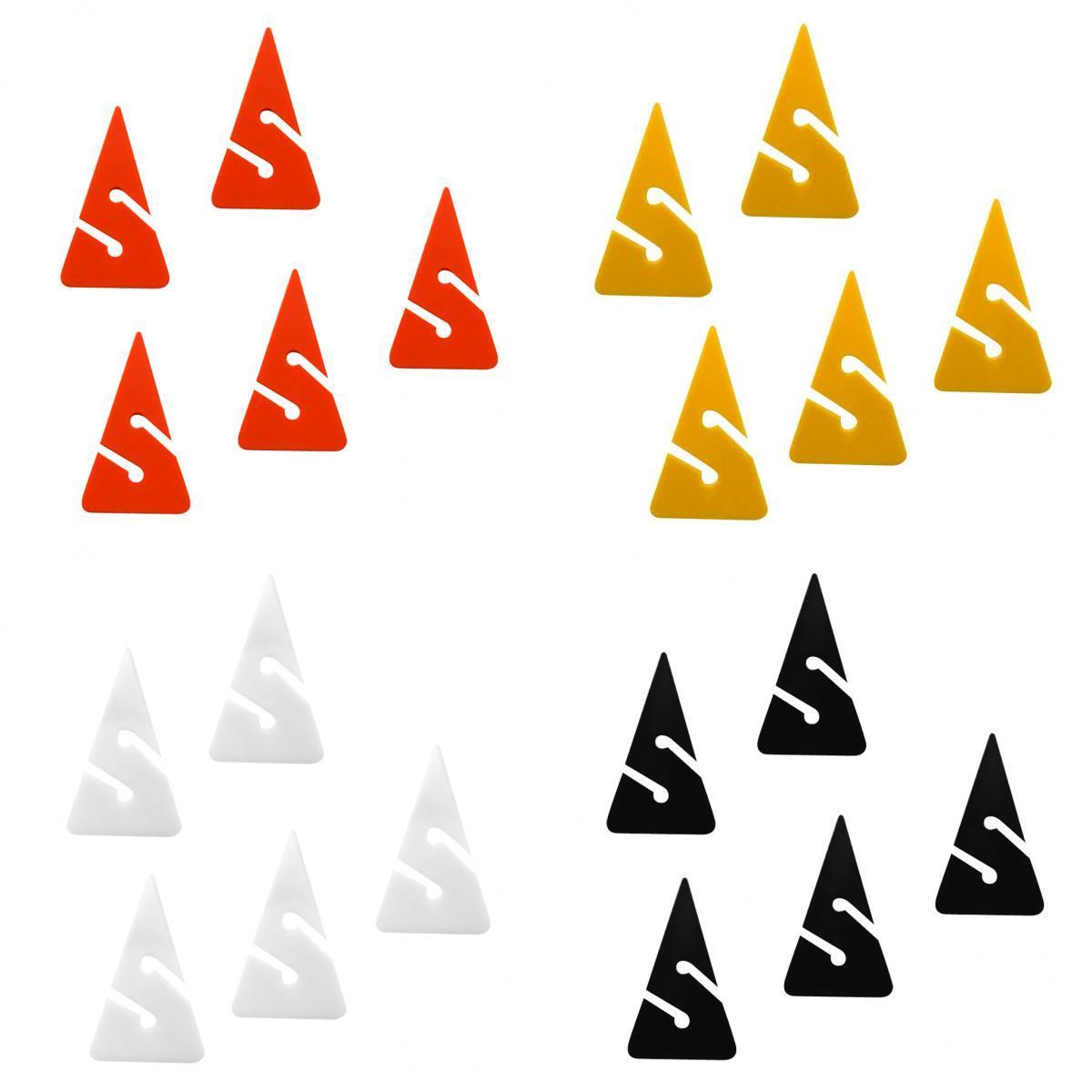 20 Pieces Triangle PVC Line Arrow Marker for Scuba Diving Cave Wreck Dive