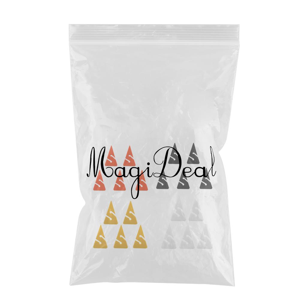 20 Pieces Triangle PVC Line Arrow Marker for Scuba Diving Cave Wreck Dive