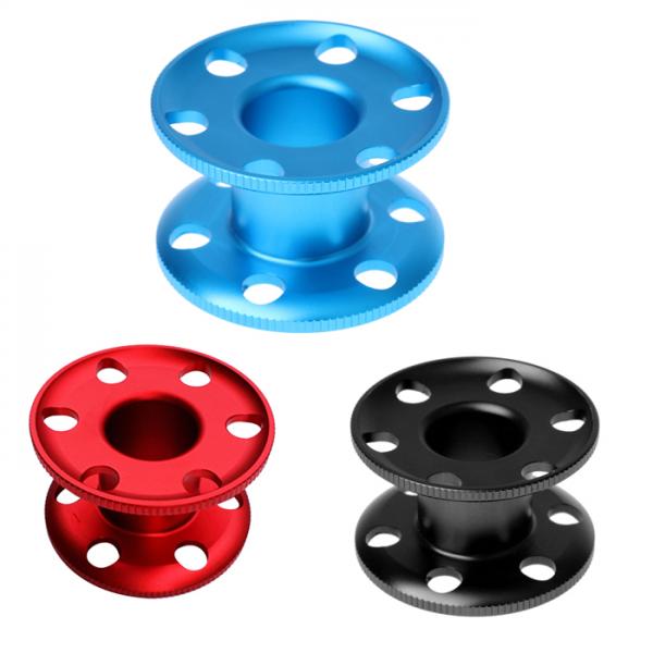 3Pc Aluminum Scuba Diving Finger Spool Dive Reel Snorkeling Guide Line Spool