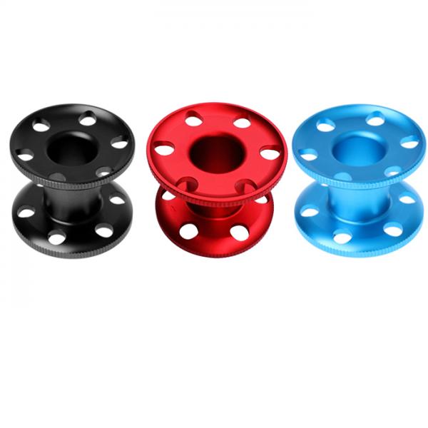 3Pc Aluminum Scuba Diving Finger Spool Dive Reel Snorkeling Guide Line Spool