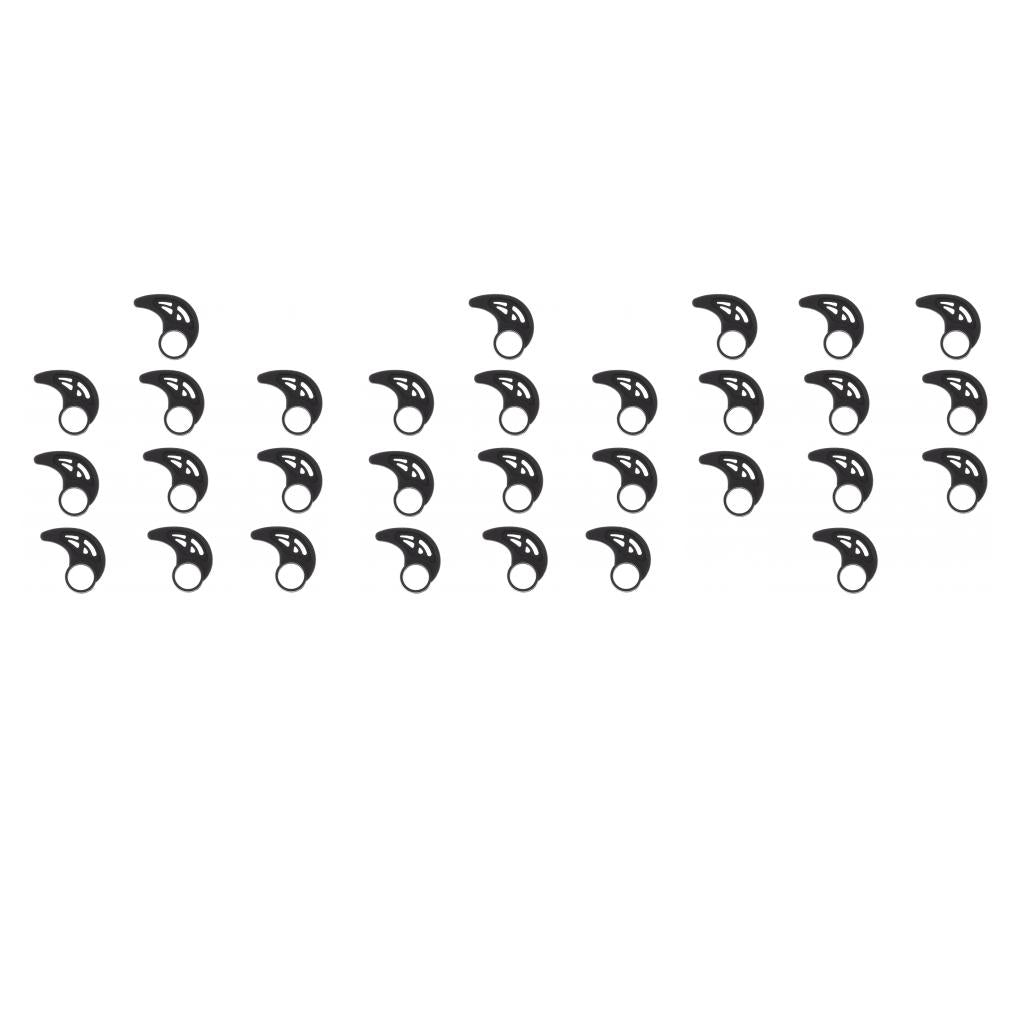 3 X Horn Shaped Earbud Earhook Loop Clip for Earphone Headset Headphone New