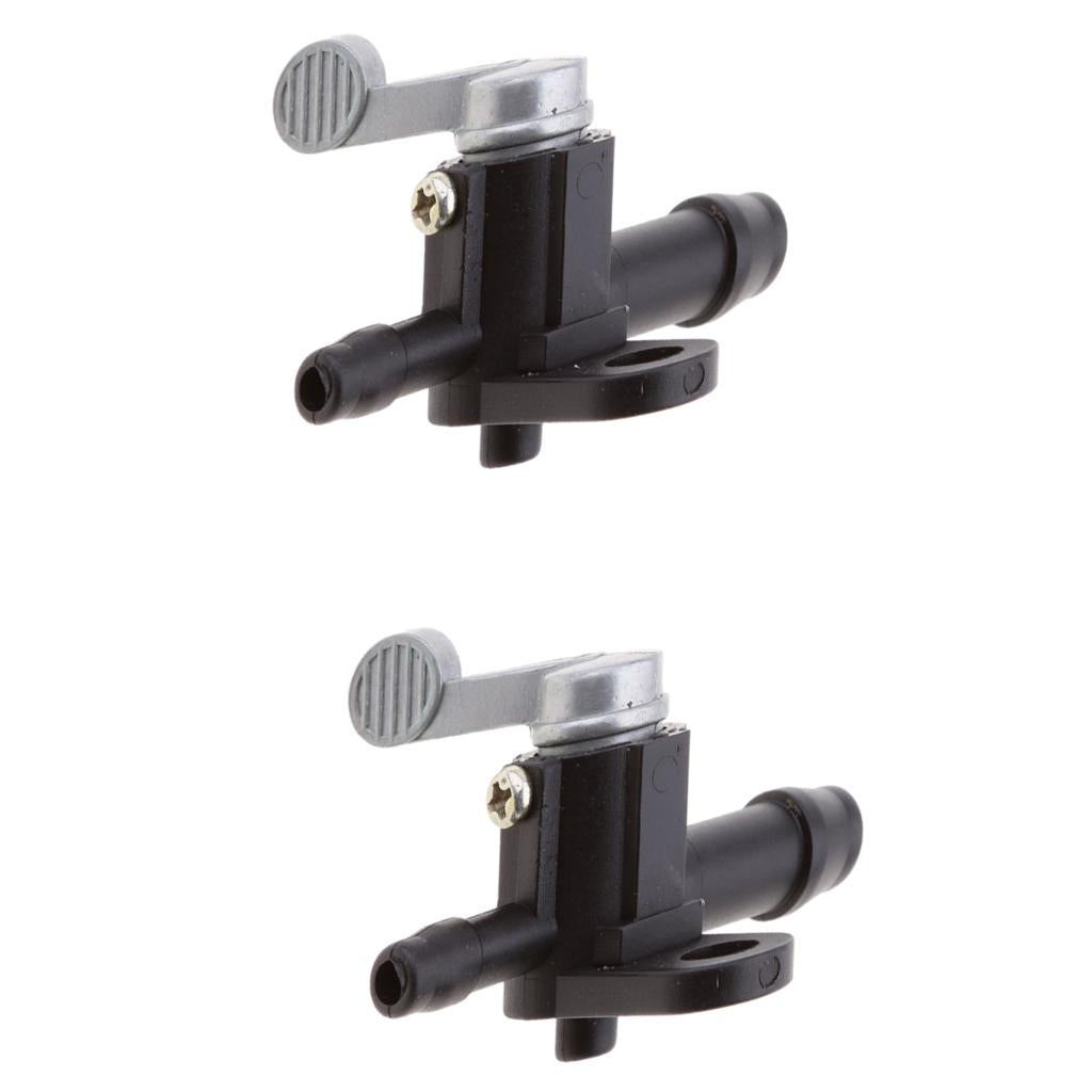 2Pcs Gas Fuel Valve Switch Petcock for Yamaha PW50 Pit Bike Dirtbike