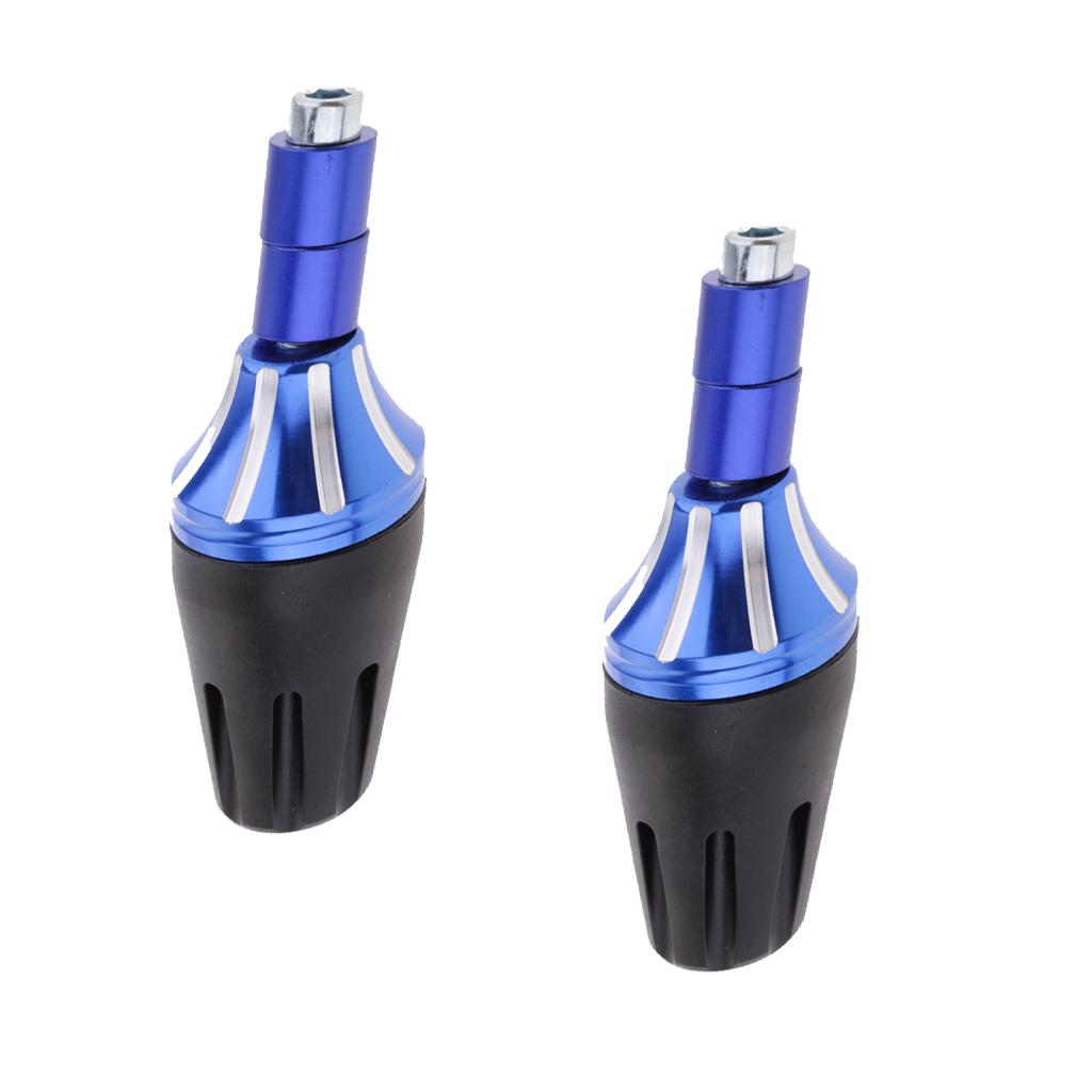 2Pcs Frame Slider Falling Crash Protector for Motorcycle Motorbike Blue