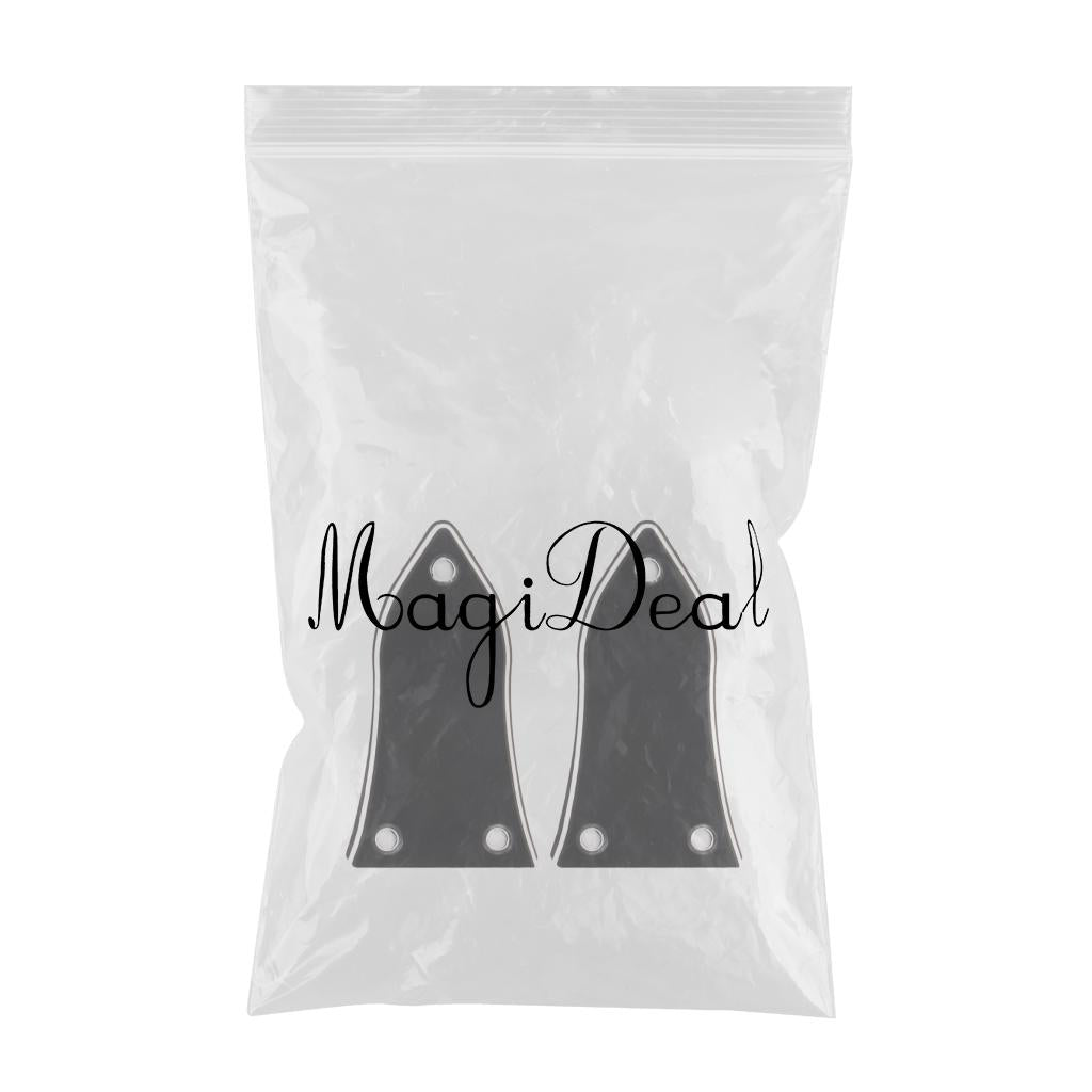 2 Pieces ABS Plastic Guitar Truss Rod Cover for Epiphone Guitar Parts