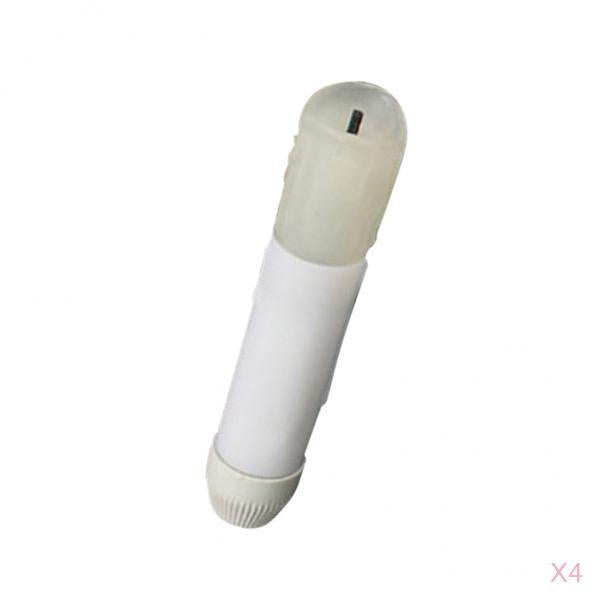 4 Pieces 105mm Tall Electric LED Candle Flameless Candle for Party Decor B