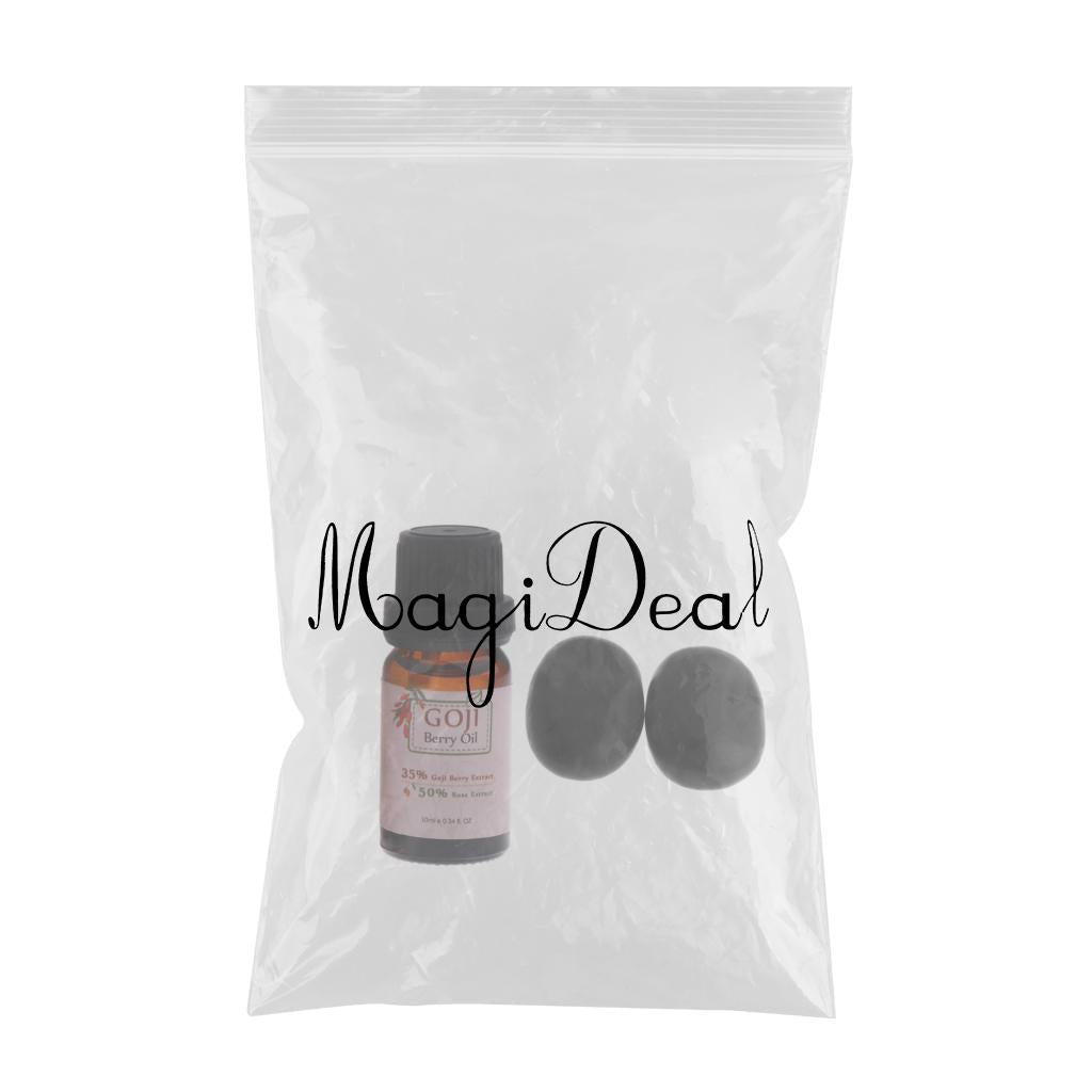 10ml Natural Moisturizing Essential Oil Rose Aromatherapy with Massage Stone