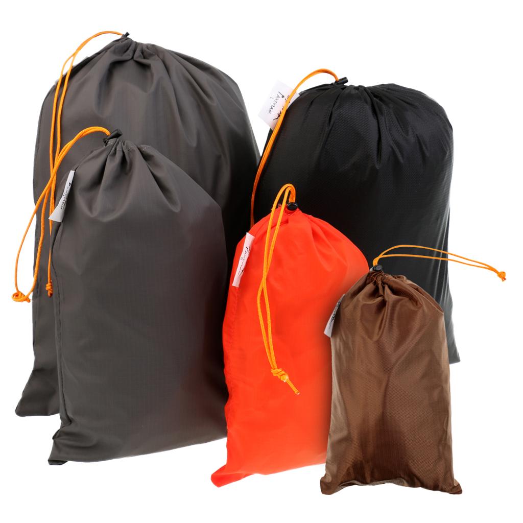 10 Pieces Travel Luggage Organizer Drawstring Clothes Shoes Stuff Sack Set