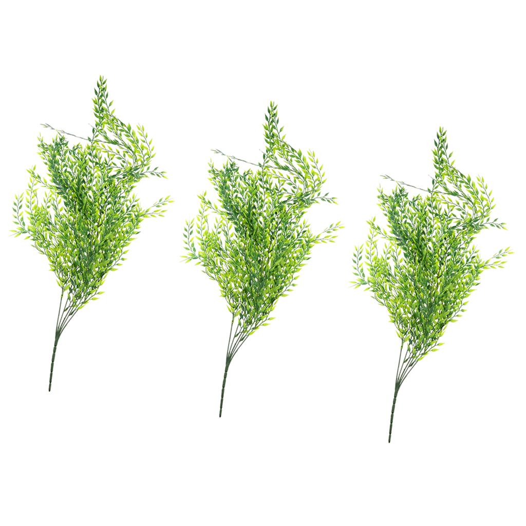 3Pcs Artificial Weeping Ivy Vine Plants Home Garden Hanging Decor Green 60cm