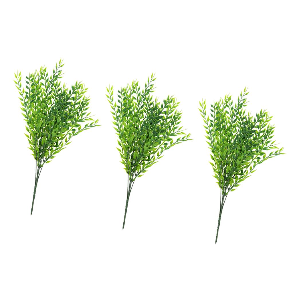 3Pcs Artificial Weeping Ivy Vine Plants Home Garden Hanging Decor Green 54cm