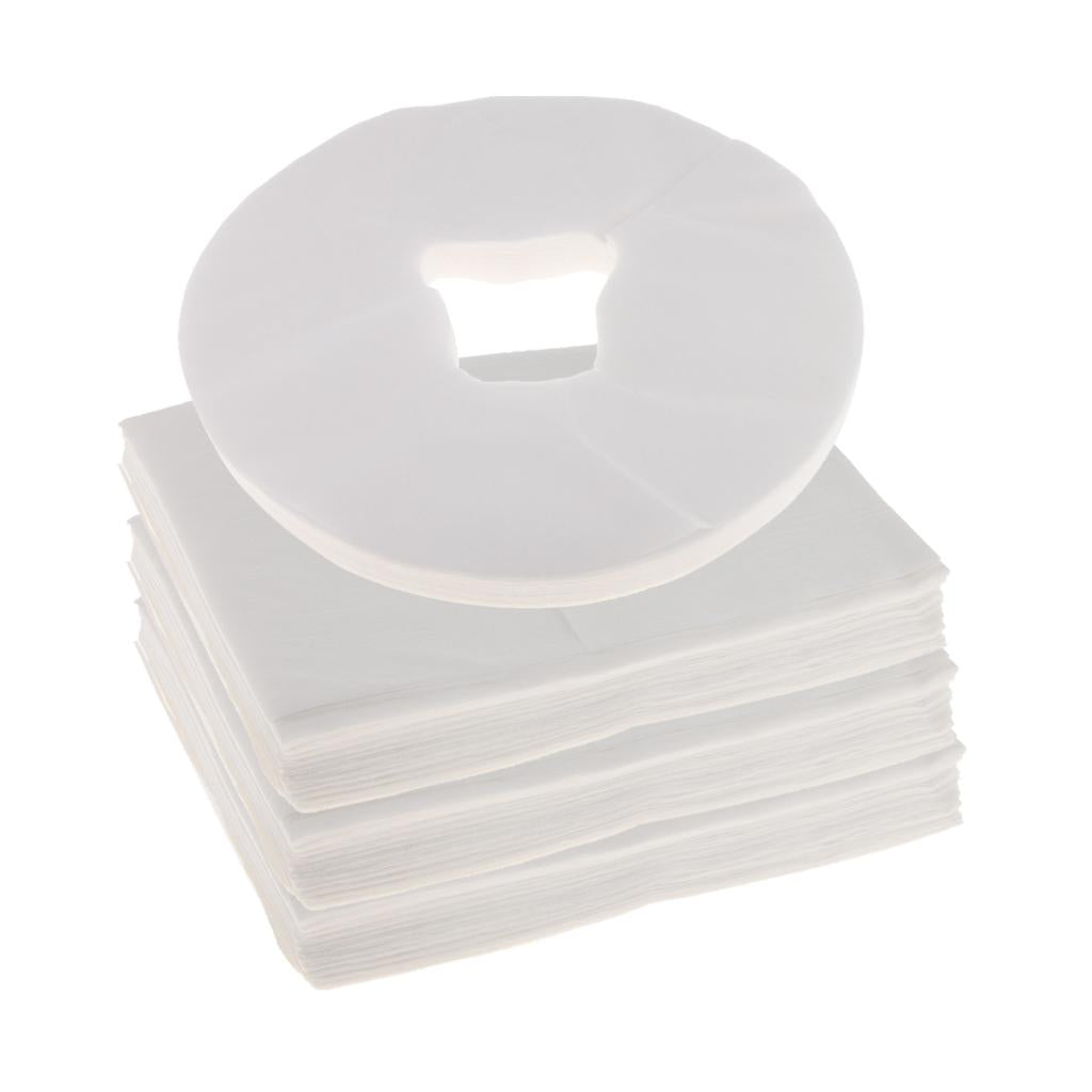 100pcs Disposable Face Cradle Cushion Covers + 100pcs Massage Bed Sheets