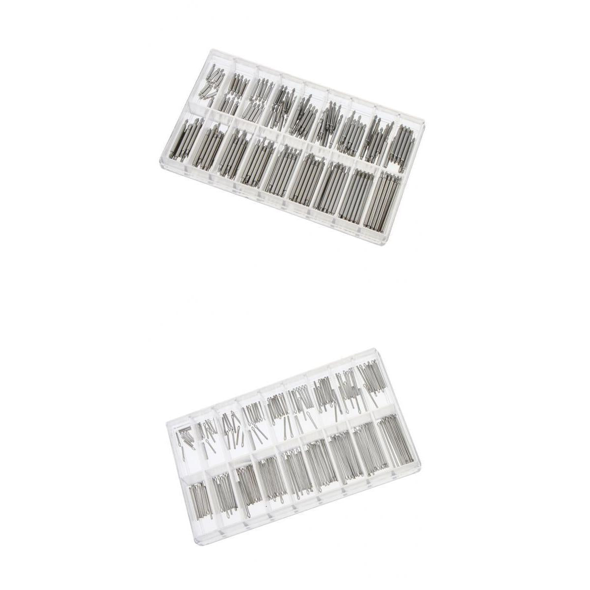 360 Pieces Bulk Professional Stainless Steel Watch Spring Bar Strap Pins