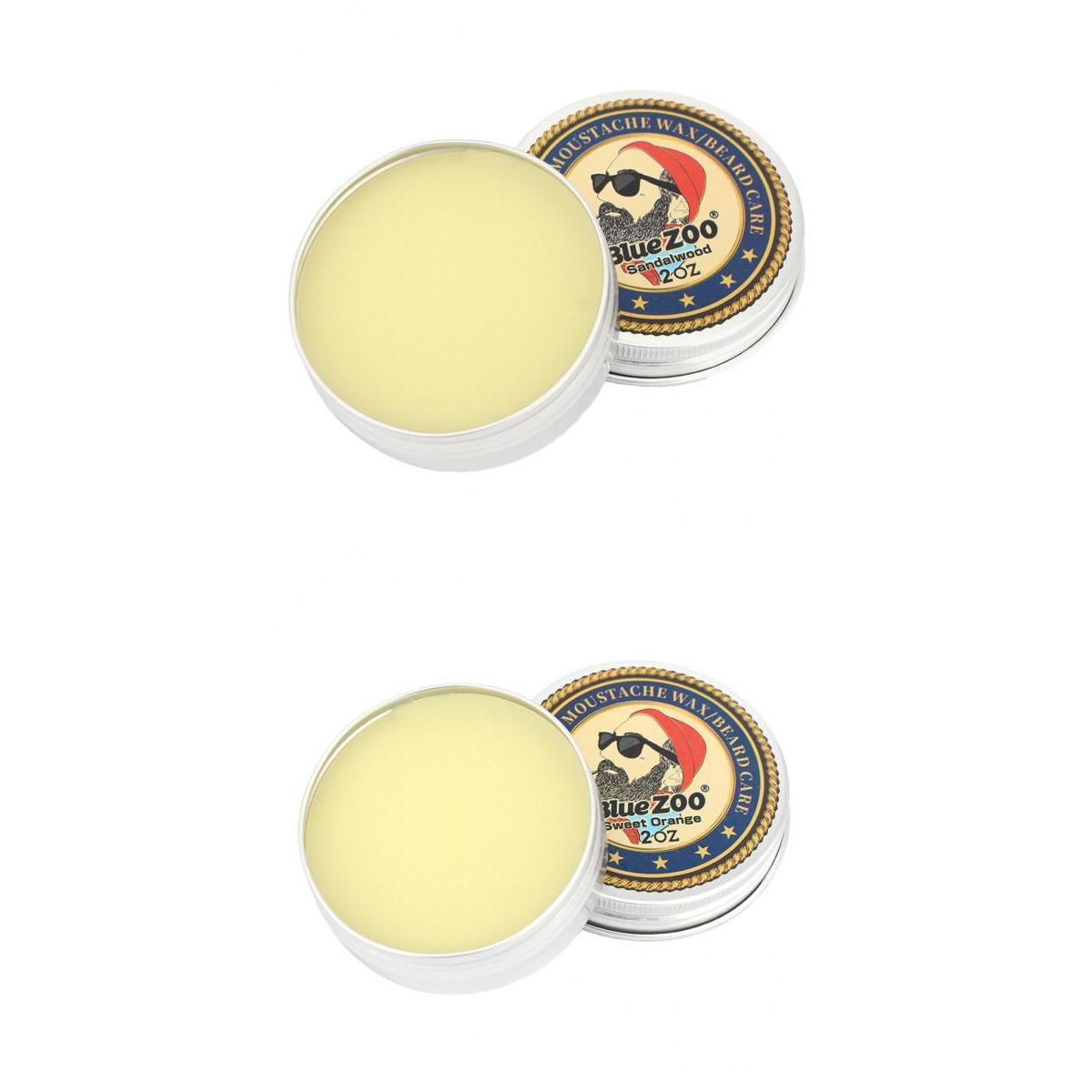 2x Men Beard Balm Leave-In Taming Styling Conditioner Mustache Grooming Wax