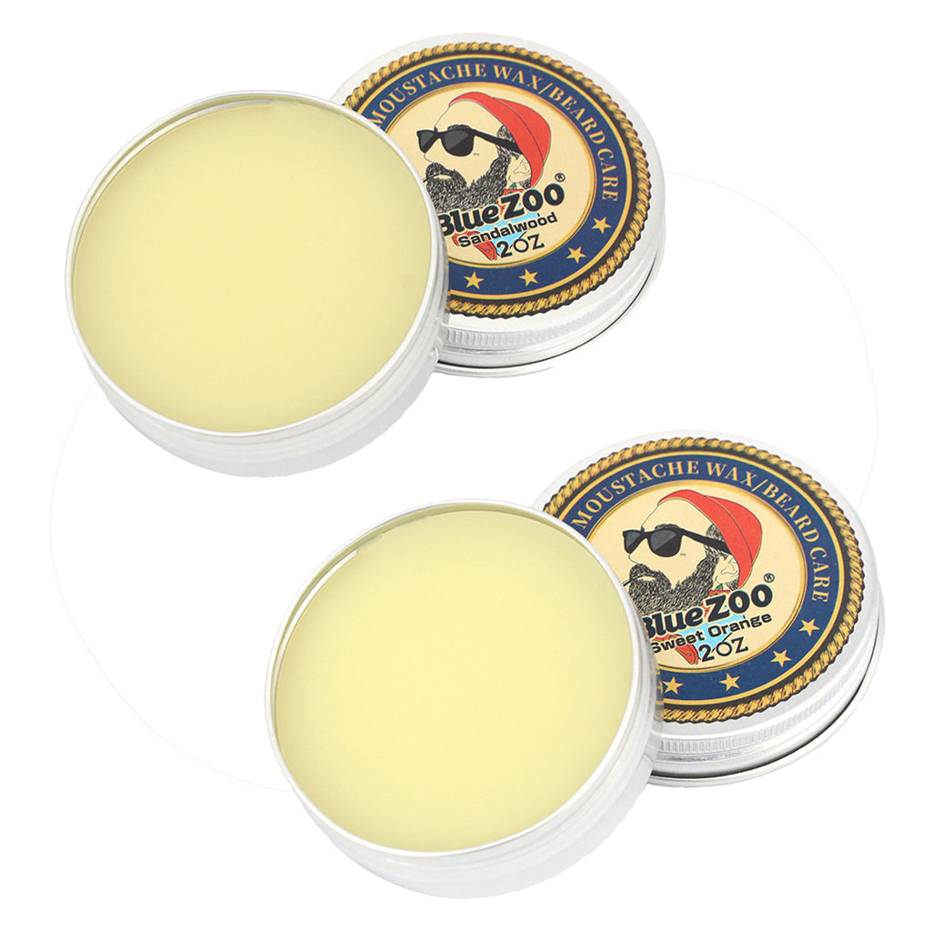 2x Men Beard Balm Leave-In Taming Styling Conditioner Mustache Grooming Wax