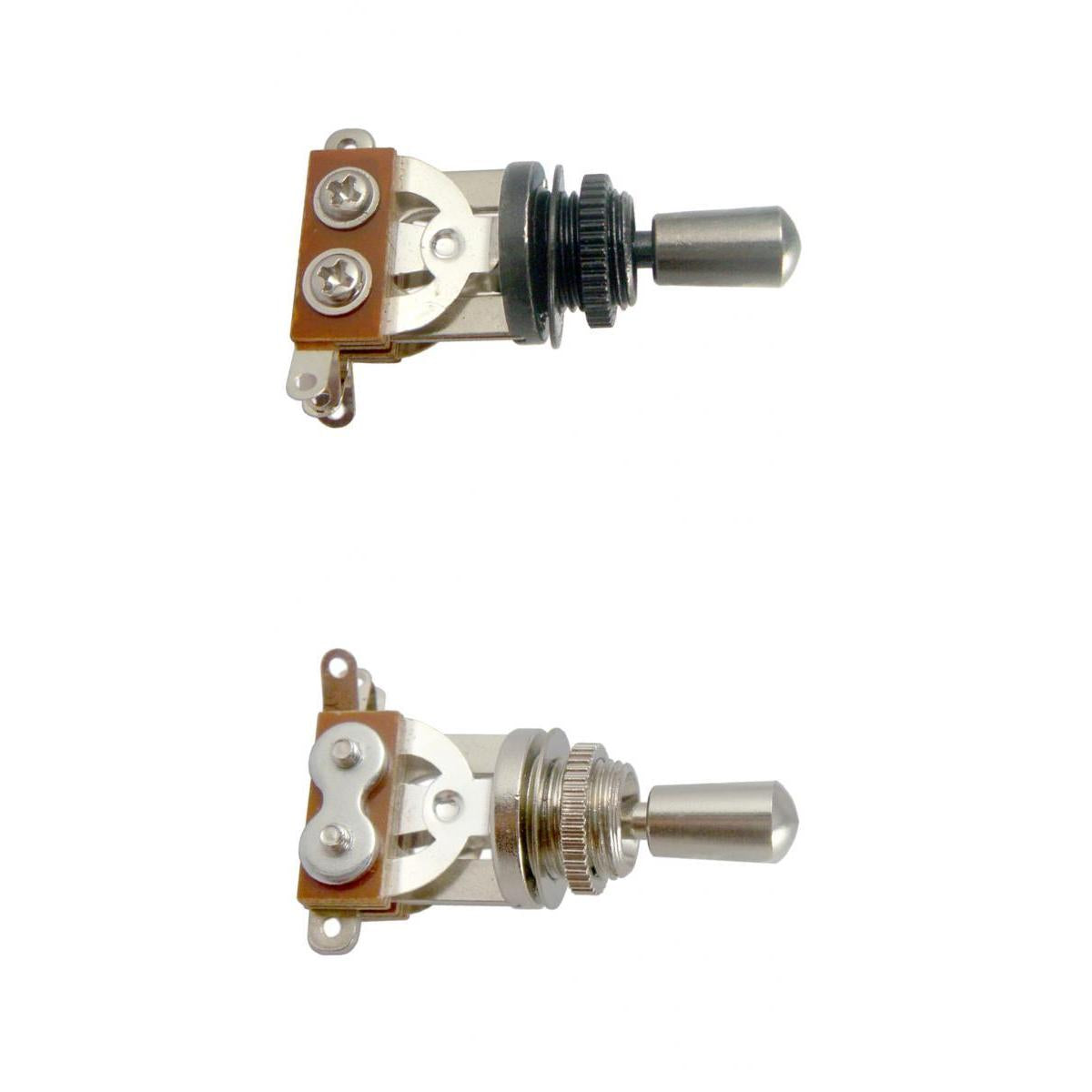 2 Pieces Guitar 3 Way Toggle Switch Pickup Selector with Tip for LP Guitar
