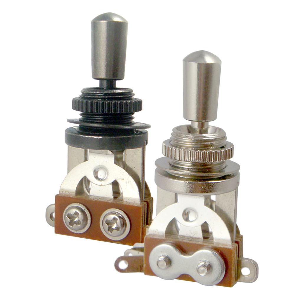 2 Pieces Guitar 3 Way Toggle Switch Pickup Selector with Tip for LP Guitar