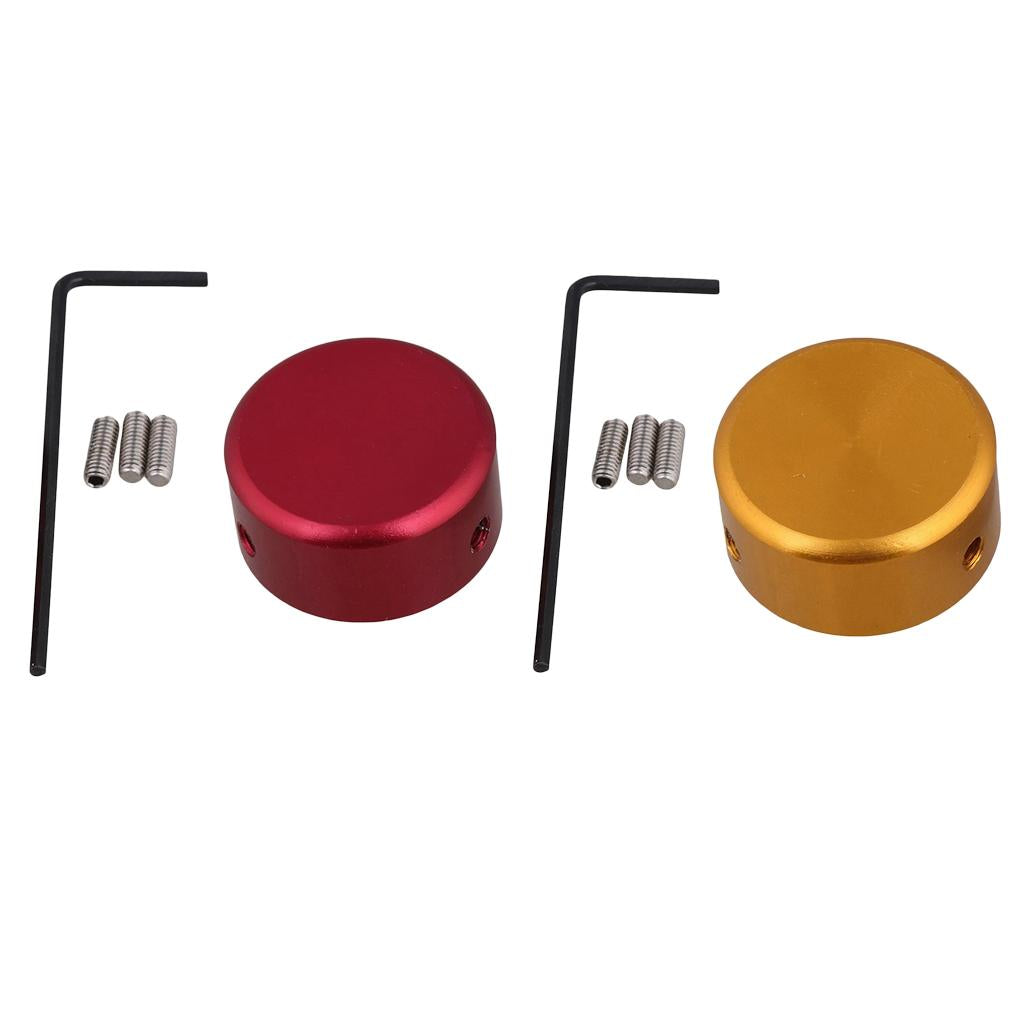 2 Pieces Guitar Foot Nail Cap Protection Cap for Guitar Effect Pedal