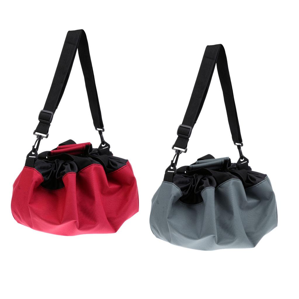 2 Pieces Wetsuit Changing Mat / Waterproof Surfing Bag with Handle Strap