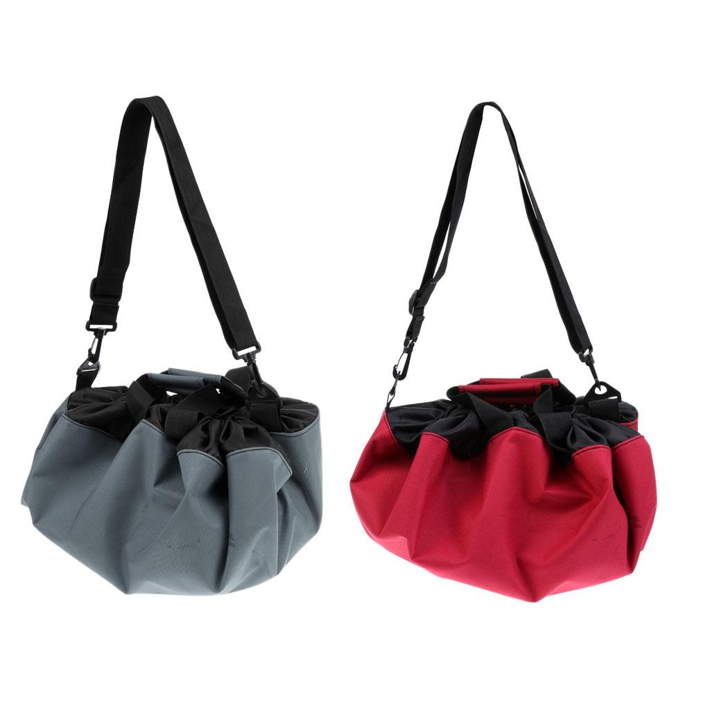 2 Pieces Wetsuit Changing Mat / Waterproof Surfing Bag with Handle Strap