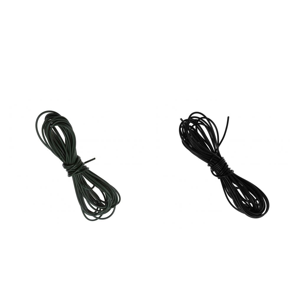 2 Silicone Rig Tube Sleeve 1mm Pretend Fishing Lines for Carp Fishing Green