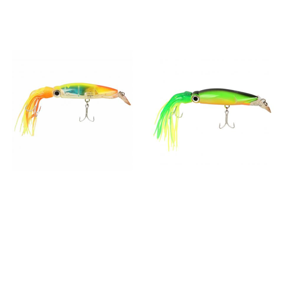 2Pcs Squid Jig Fishing Tackle Bait Hook Tuna Marlin Trolling Lure
