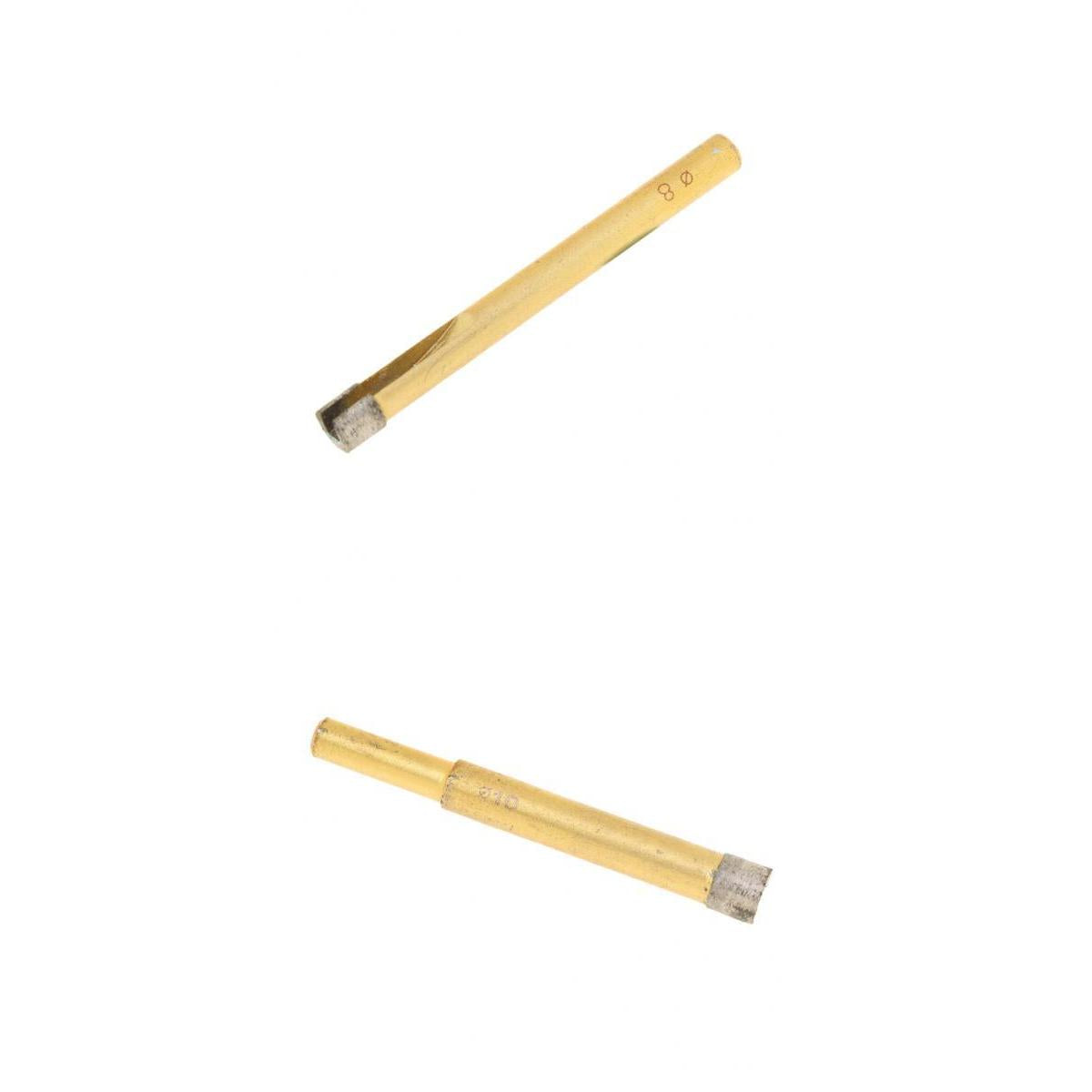 8 &10mm Diamond Holesaw Tile Ceramic Glass Slate Porcelain Marble Drill Bits