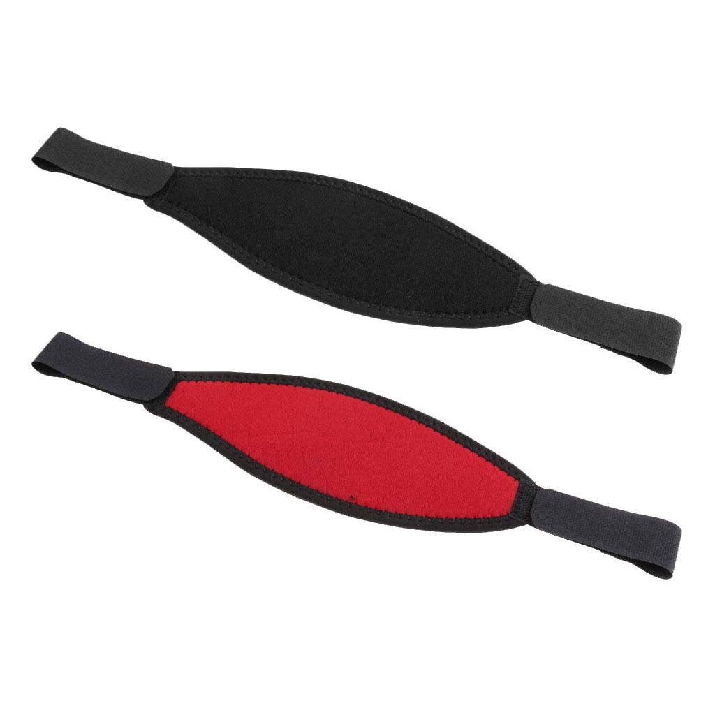 2 Pieces Neoprene Padded Scuba Diving Diver Mask Strap Cover Replacement