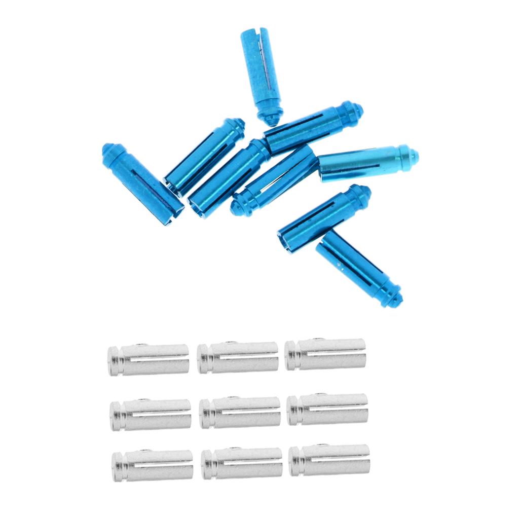 18Pcs Universal Anodised Aluminum Dart Flight Savers Protectors Accessory